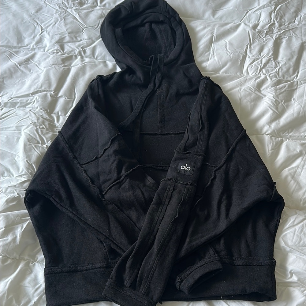 Alo Black Hoodie